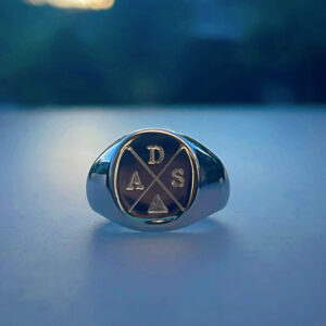 CHEVALIÈRE ARGENT