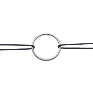 Bracelet alliance argent à personnaliser
